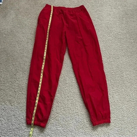 Marlboro Vintage Adventure Team Red Swish Nylon Windbreaker Pants Adult Size XL - Picture 7 of 16